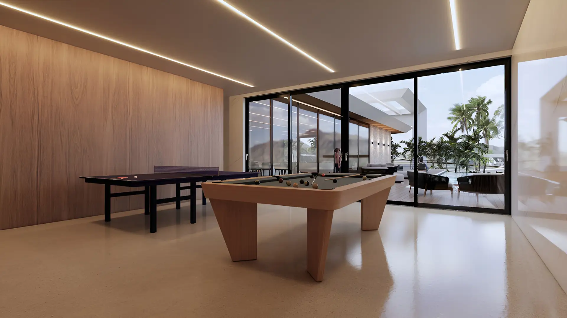 Imagem ilustrada do apartamento